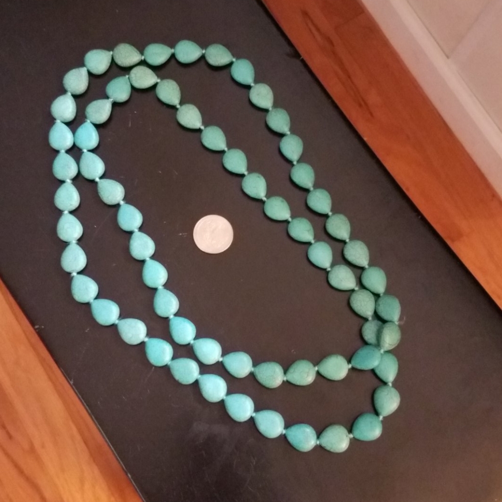 Turquoise necklace. - Picture 3 of 3